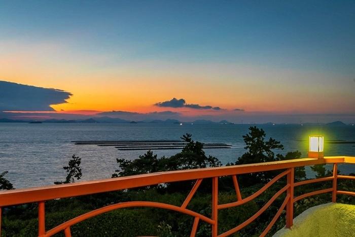 Sunset and Sea Pension