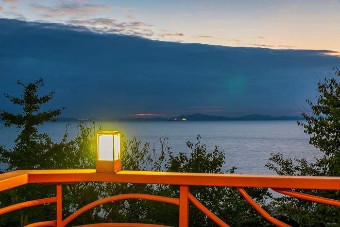 Sunset and Sea Pension