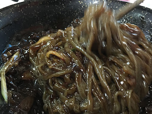 도원흑미쌀짜장