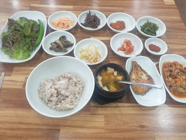 돌리보리밥쌈밥