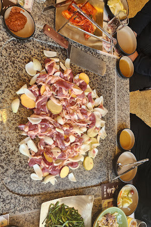 발왕산돌판구이