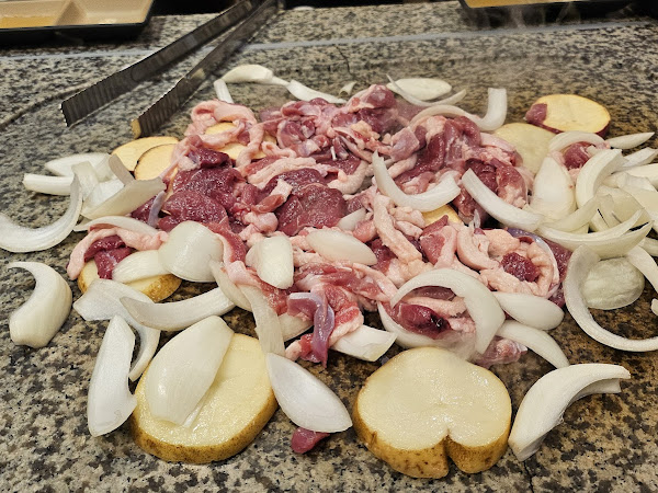 발왕산돌판구이