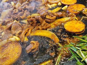 발왕산돌판구이