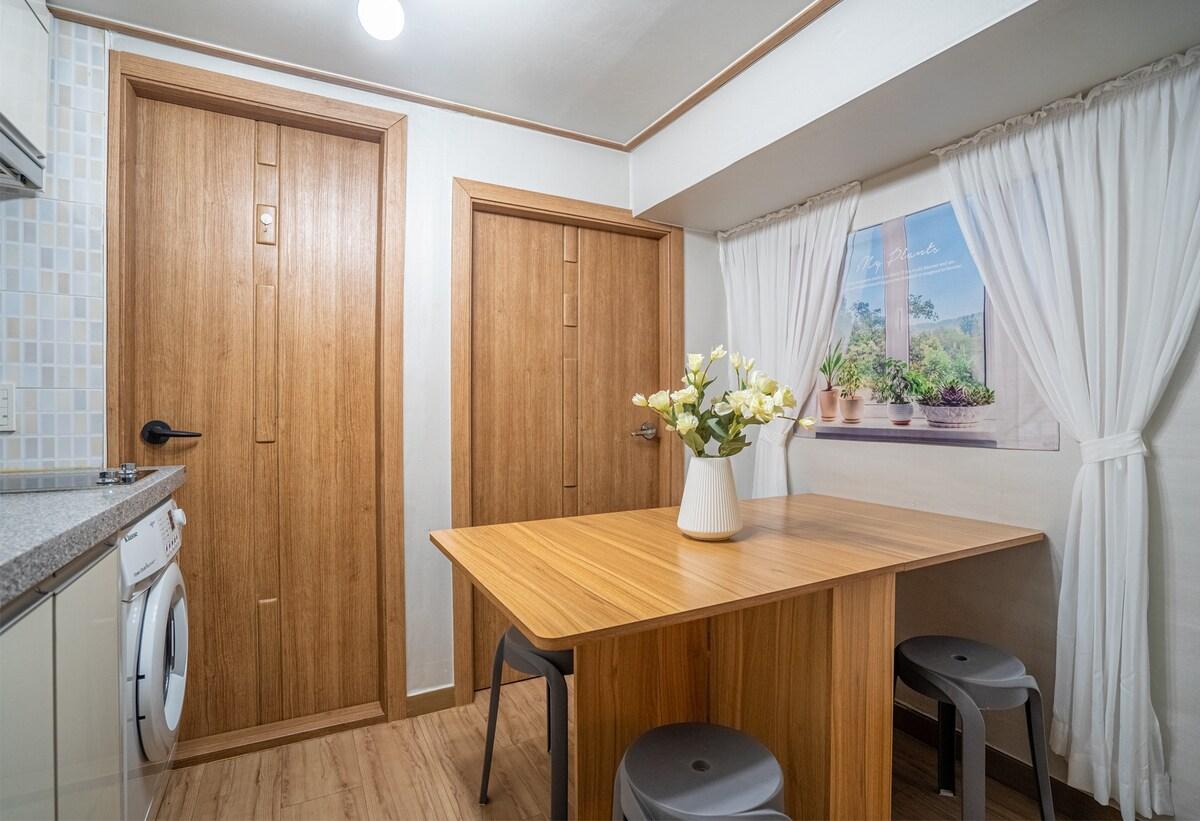 관악의 프라이빗 하우스 (39m², 침실 2개, 프라이빗 욕실 1개) (Seosho-gu[이수역] 아기자기한 2층 침대 숙소)