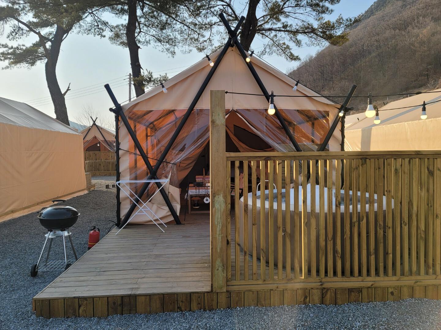 일상화 글램핑 (boeun ilsanghwa gramping)