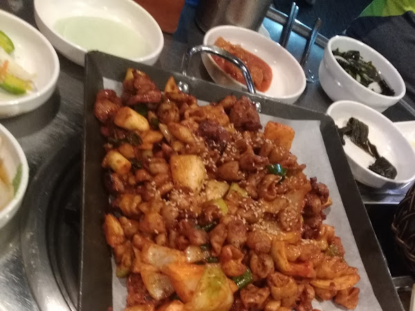 돼지코생곱창갈비