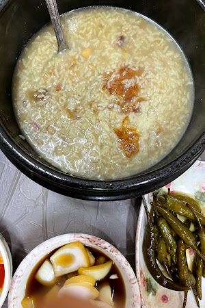 전복오리누룽지백숙