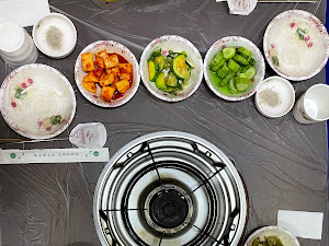 전복오리누룽지백숙