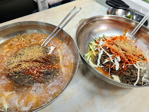 화평동 할머니 세수대야냉면