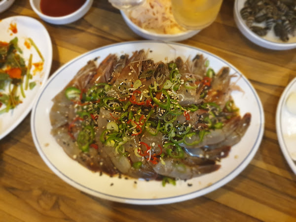 황금새우랑조개랑