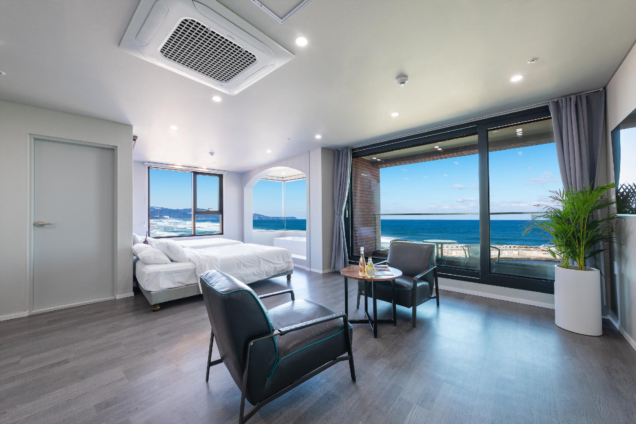현내면의 프라이빗 하우스 (90m², 침실 2개, 프라이빗 욕실 2개) (Goodstay pier471 luxury rooms)