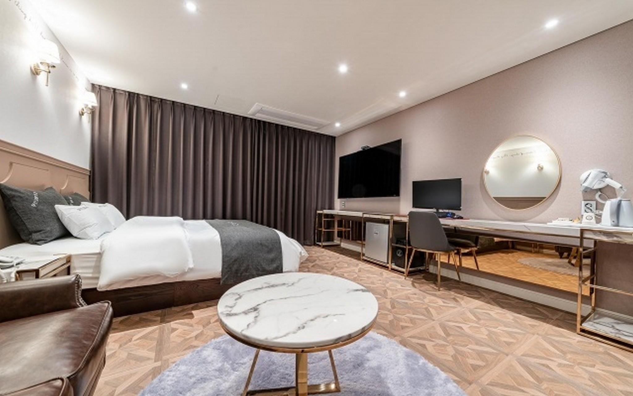 아산 도고온천 카라무인텔 (Asan Dogo Oncheon Kara Self Check-In Motel)