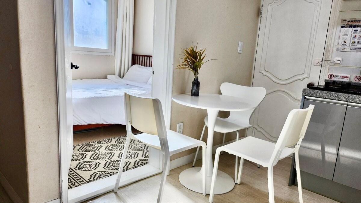 중랑의 프라이빗 하우스 (78m², 침실 3개, 프라이빗 욕실 1개) (EVENT 2박이상 예약시 레이트 무료 상봉역 강남20분  DDP 퀸3,슈퍼싱글1 최대8인)