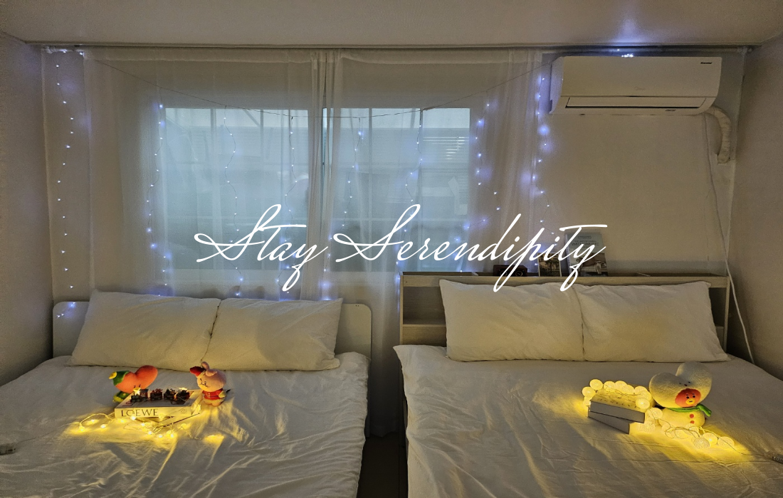 강서의 아파트먼트 (40m², 침실 2개, 프라이빗 욕실 1개) (송정역4분,김포공항초근접,공항시장,MAX5~6인,고온건조및소독관리호텔침구및수건,OTT서비스)