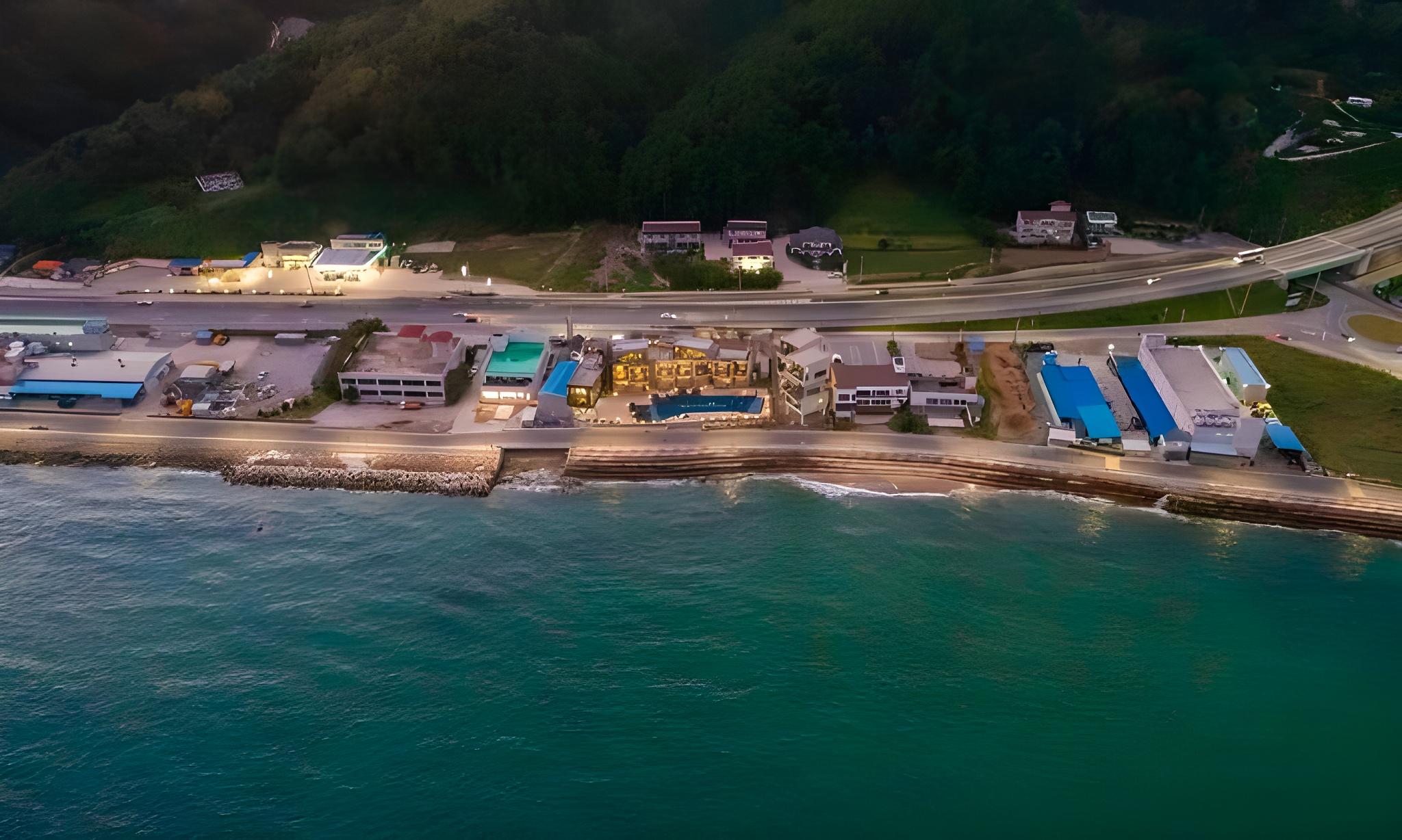 French Paper Pool Villa