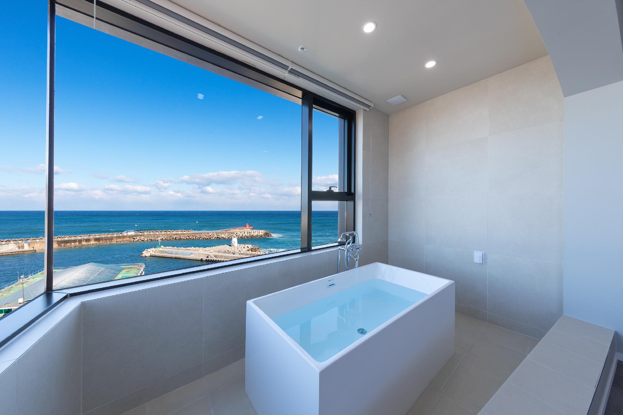 현내면의 프라이빗 하우스 (90m², 침실 2개, 프라이빗 욕실 2개) (Goodstay pier471 luxury rooms)