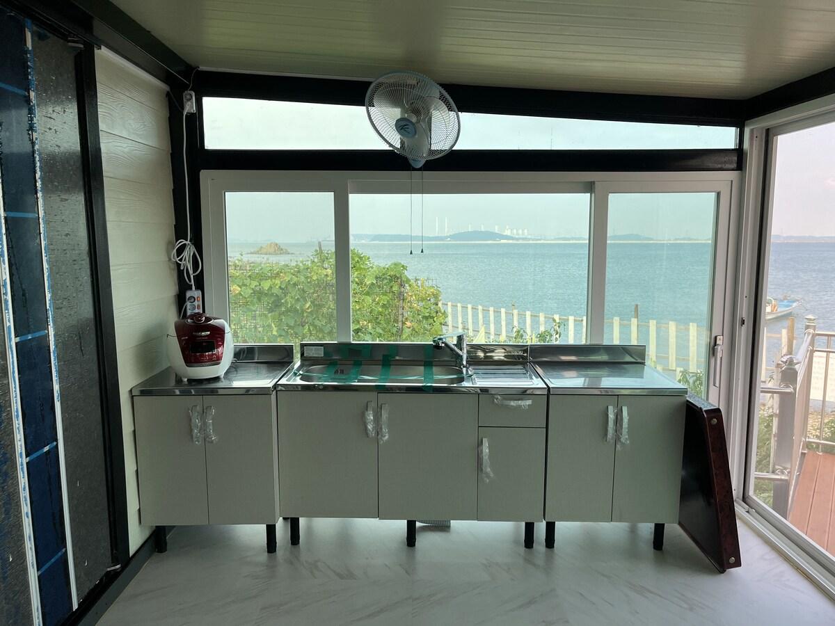 Dangjin 소난지도 오션뷰 독채 펜션 (PINK-A) (Dangjin Sonanjido Ocean View Private Pension (PINK-A))