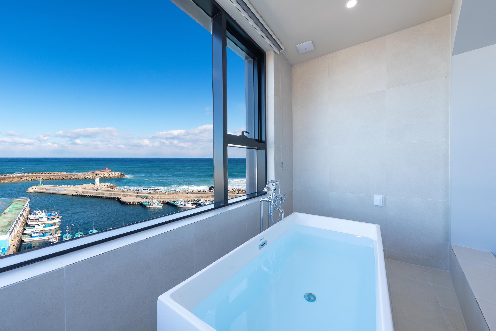 현내면의 프라이빗 하우스 (90m², 침실 2개, 프라이빗 욕실 2개) (Goodstay pier471 luxury rooms)