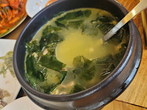 미반 미역국정찬