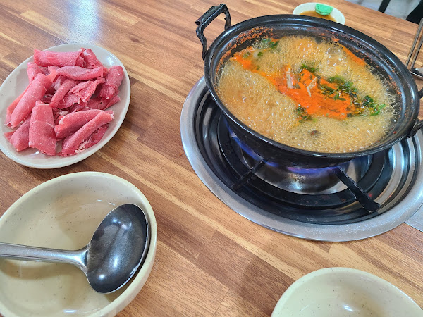 청정야채버섯칼국수