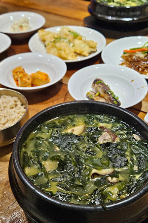 미반 미역국정찬