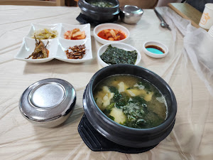 섬진강다슬기수제비