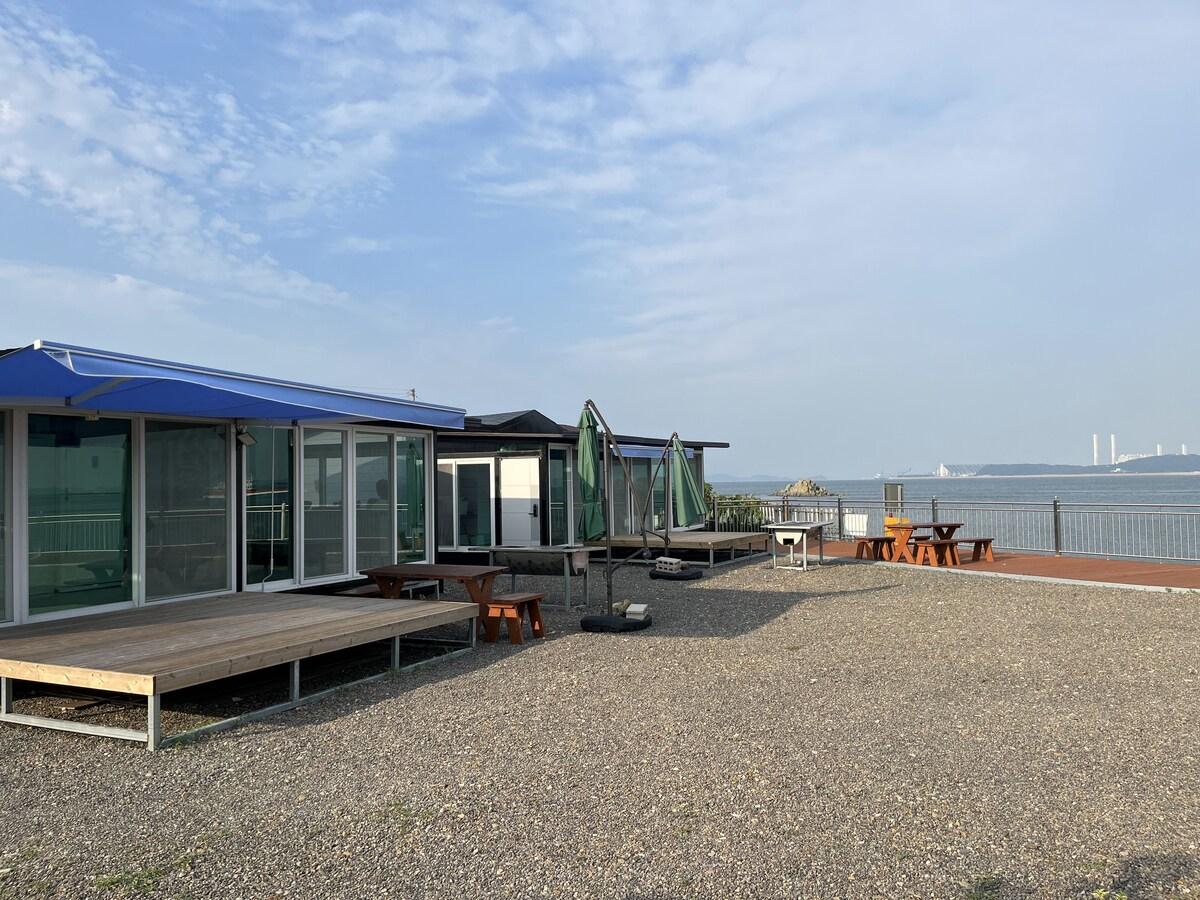 Dangjin 소난지도 오션뷰 독채 펜션 (PINK-B) (Dangjin Sonanjido Ocean View Private Pension (PINK-B))