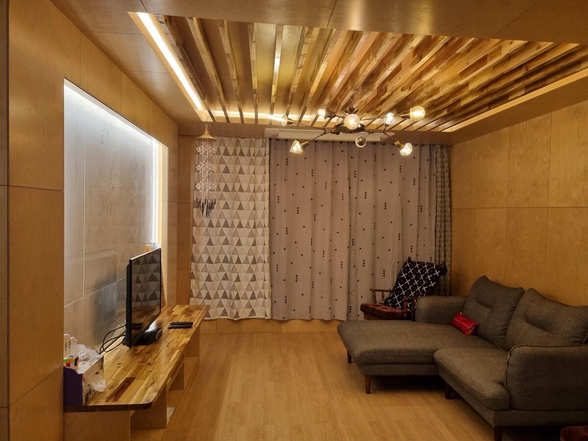 고성군의 프라이빗 하우스 (79m², 침실 2개, 프라이빗 욕실 2개) (Comfortable House Near the Beach)