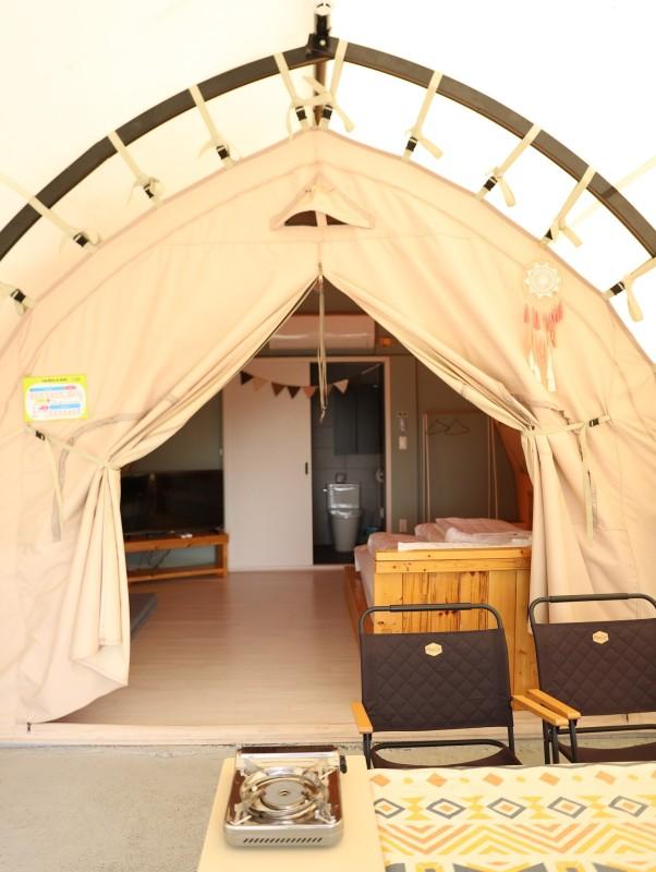 광양 호수도도글램핑 (Gwangyang Lake Island Glamping)